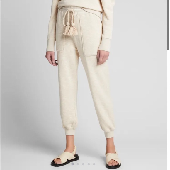 ULLA JOHNSON
Alfie Boiled Wool Joggers Ivory Size S - Picture 12 of 14